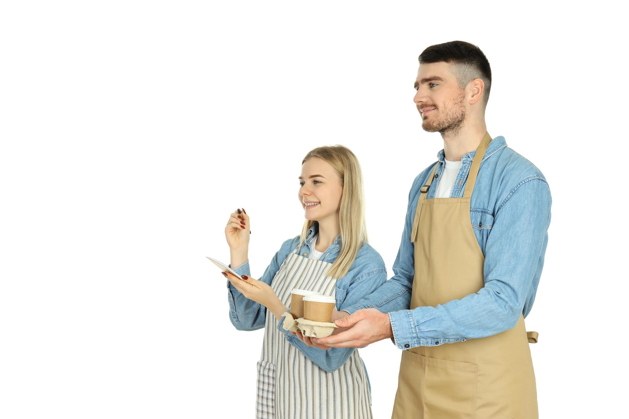 Zespół podczas przygotowywania degustacji
